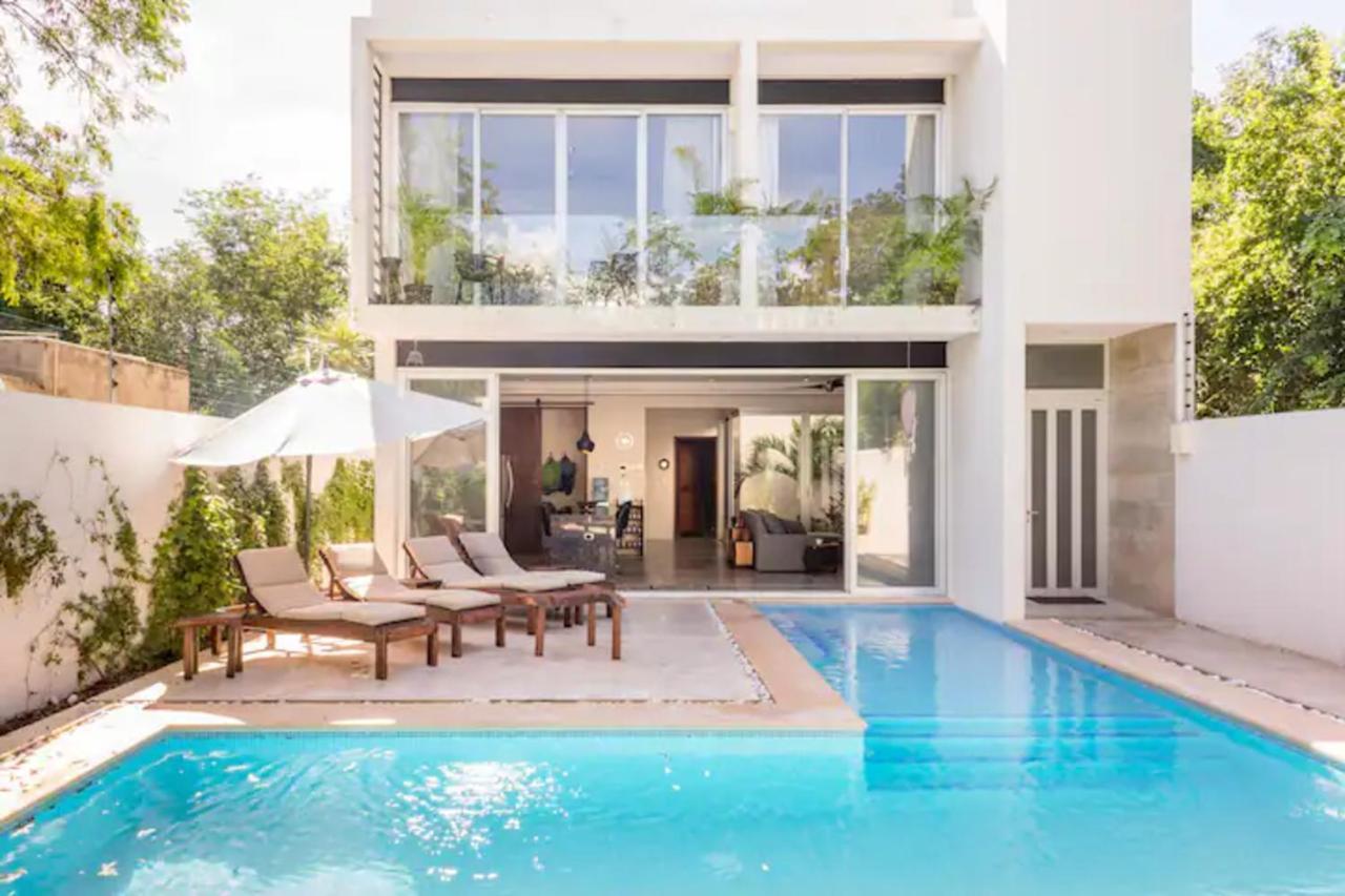 Casa Cuatro Vientos Villa Tulum Exteriör bild